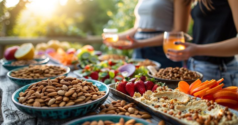 Les meilleurs 10 snacks healthy pour vos apéros de l’été